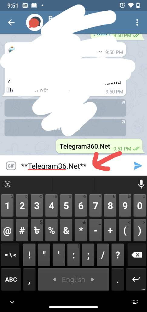 как изменить шрифт ника в telegram