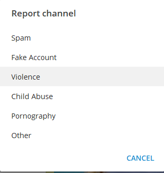 Telegram-Report-menu
