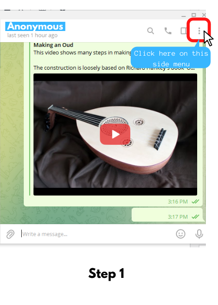 save Telegram individual chat history 1
