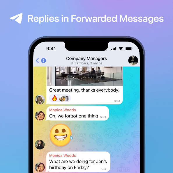 Updates On Telegram Chat On 2022