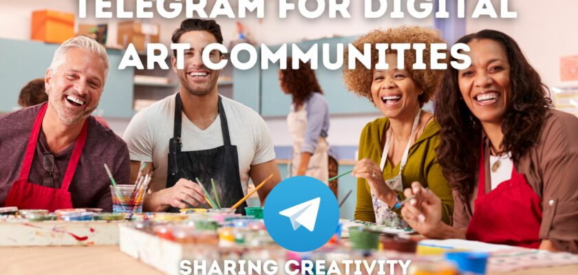 Telegram for Digital Art Communities: Sharing Creativity