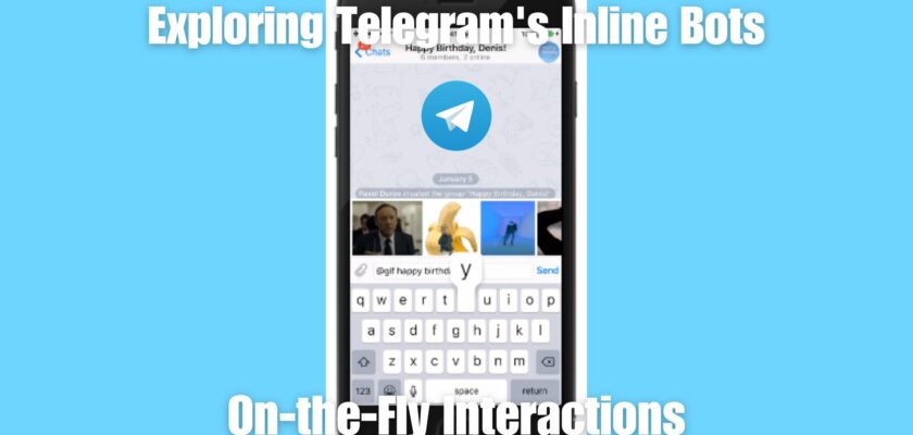 Exploring Telegram's Inline Bots: On-the-Fly Interactions